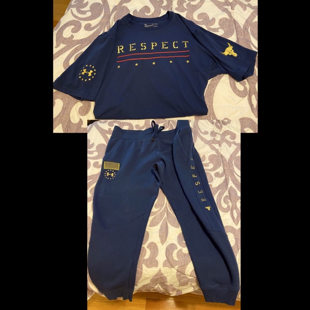 Under Armour Project Rock Top and Bottom